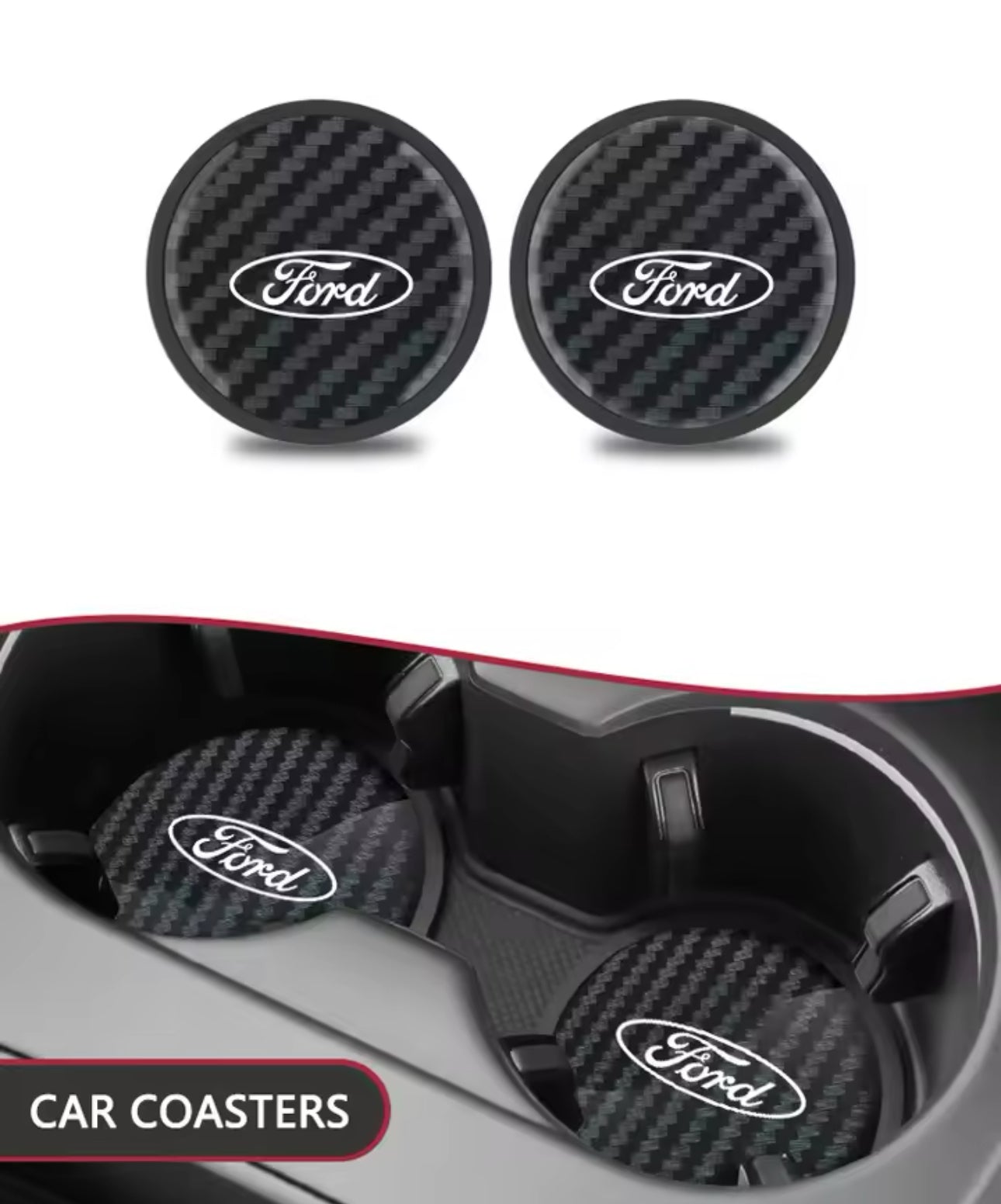 "Ford" Cup Coasters