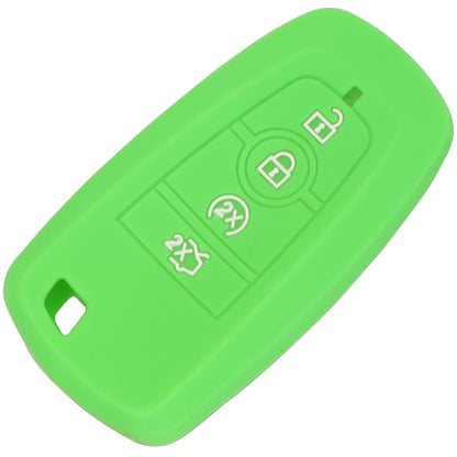 Silicone Key Case, Silicone 4 Button Start + Roller Shutter Ford Key Cover