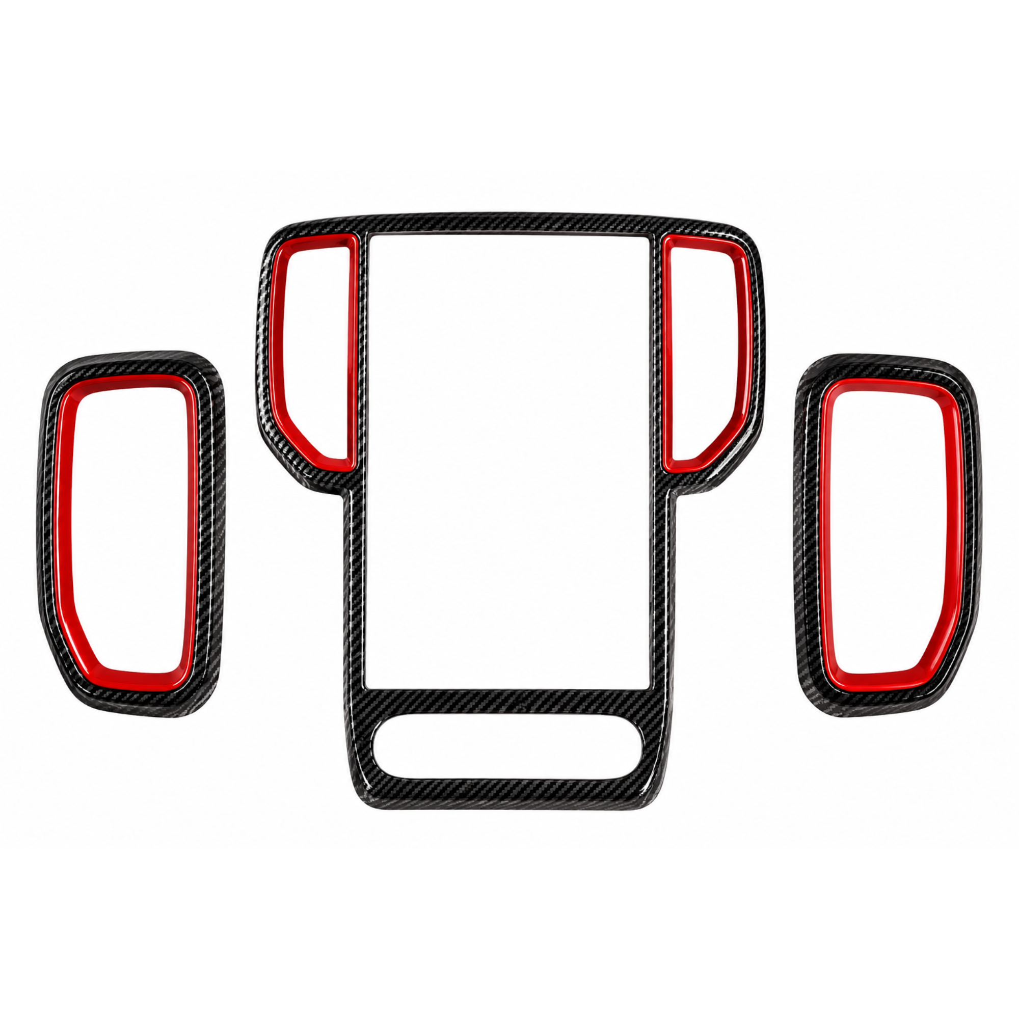 12.1 Infotainment Trim Pack - Code Orange (Carbon)