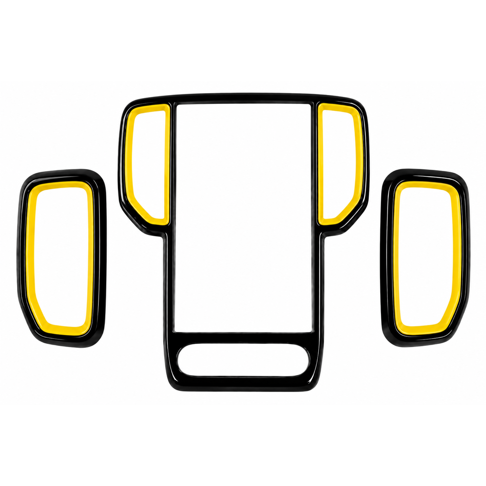 12.1" Infotainment Trim Pack - Yellow (Gloss)