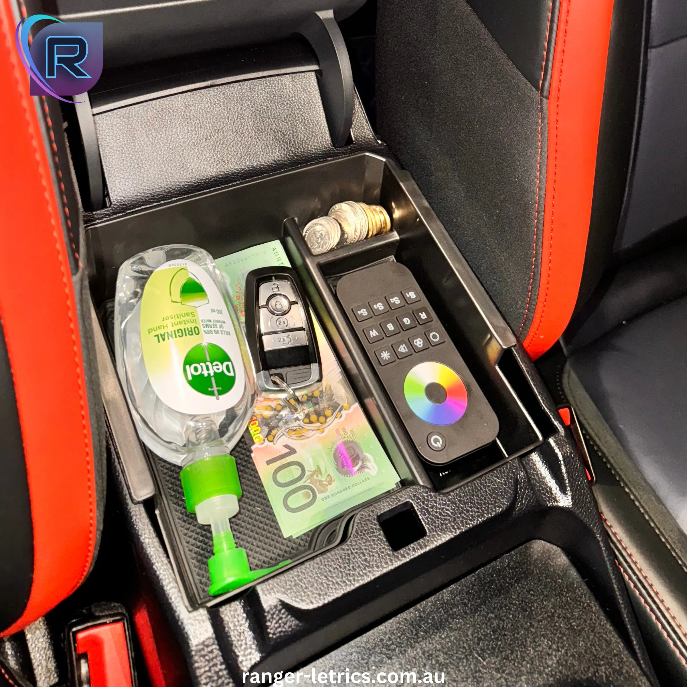 Next-Gen Ranger Console Tray | Full Size Organizer