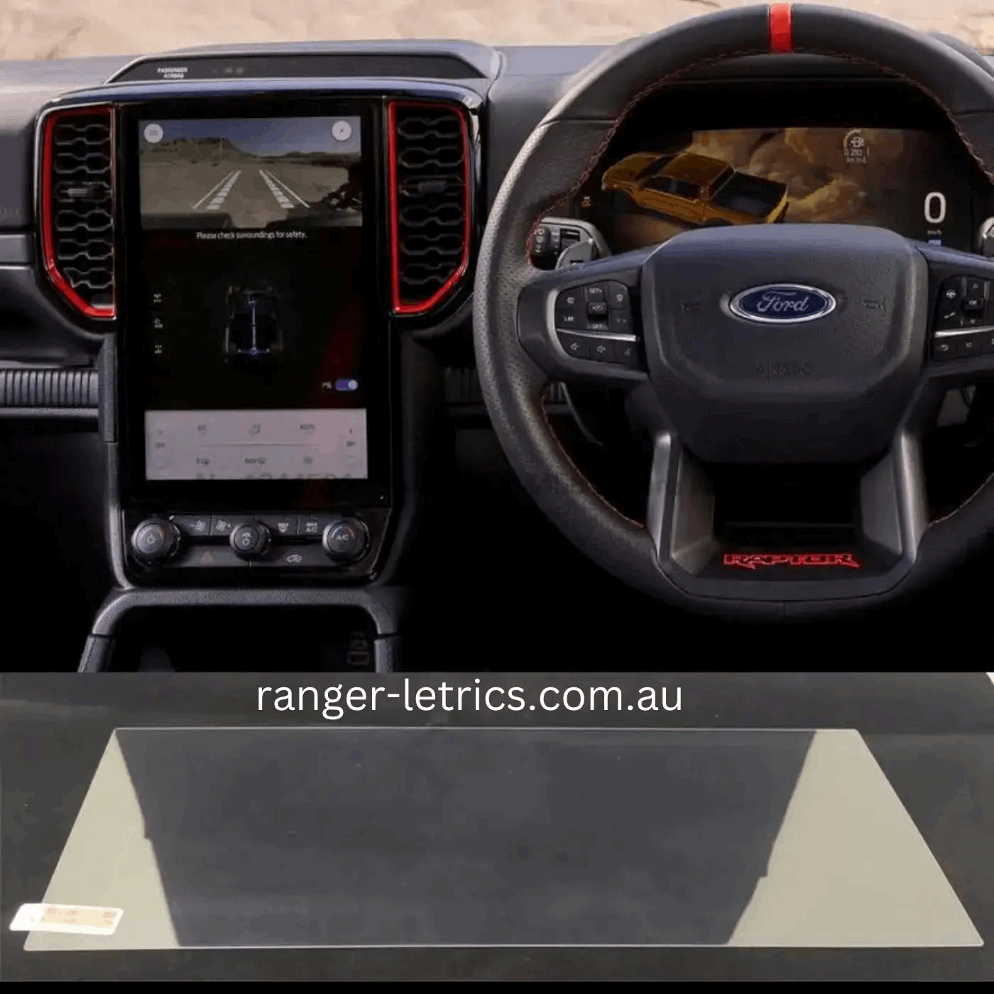 Next-Gen Ranger Screen Protector Ranger Letrics