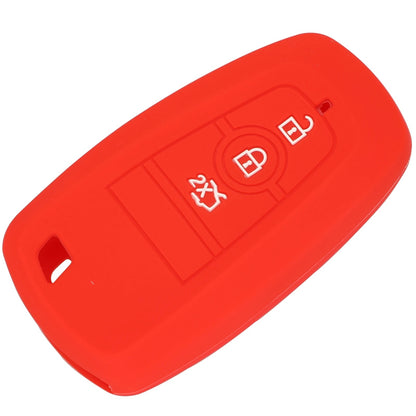 Silicone Key Fob Cover, Silicone 3 Button Roller Shutter Ford Key Cover