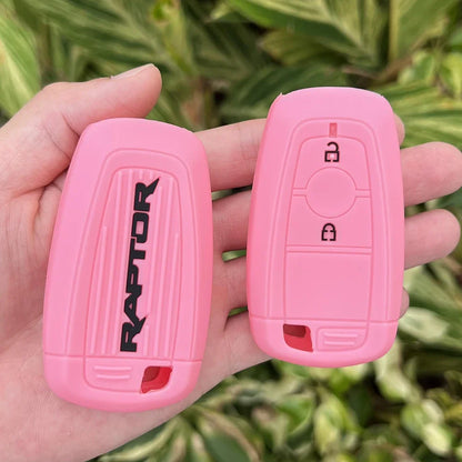 Silicone Car Key Cover, Silicone 2 Button Raptor Ford Key Cover