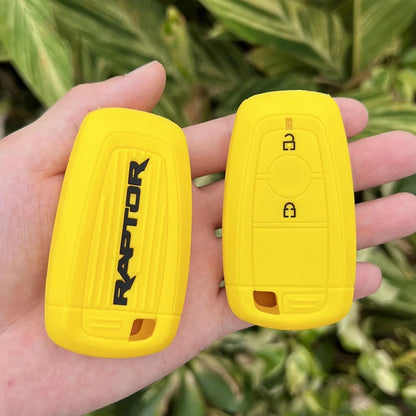 Silicone Car Key Cover, Silicone 2 Button Raptor Ford Key Cover