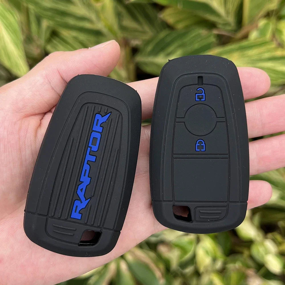 Silicone Car Key Cover, Silicone 2 Button Raptor Ford Key Cover