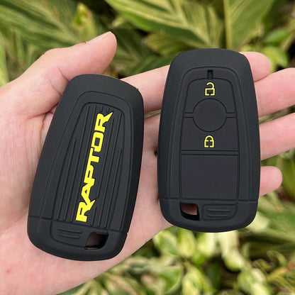 Silicone Car Key Cover, Silicone 2 Button Raptor Ford Key Cover