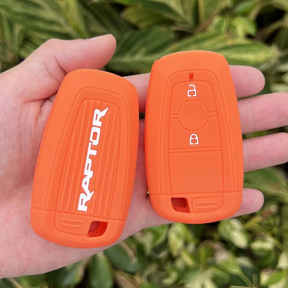 Silicone Car Key Cover, Silicone 2 Button Raptor Ford Key Cover