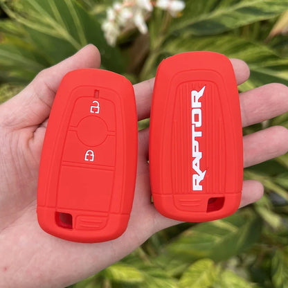 Silicone Car Key Cover, Silicone 2 Button Raptor Ford Key Cover