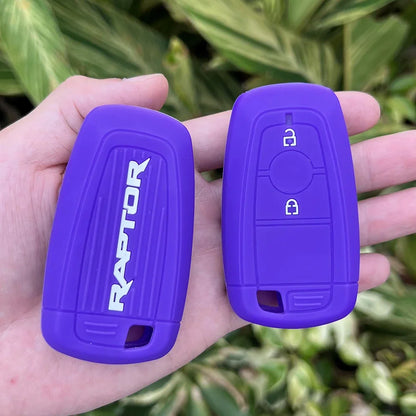 Silicone Car Key Cover, Silicone 2 Button Raptor Ford Key Cover