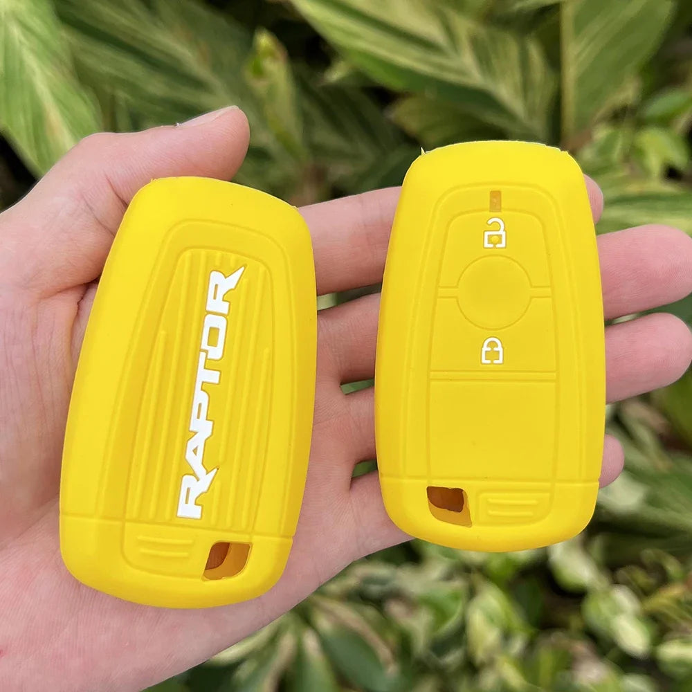 Silicone Car Key Cover, Silicone 2 Button Raptor Ford Key Cover