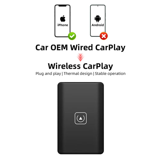 Wireless Apple Carplay Adapter, Apple Carplay Wireless Adapter for Ford