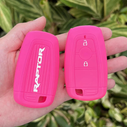 Silicone Car Key Cover, Silicone 2 Button Raptor Ford Key Cover