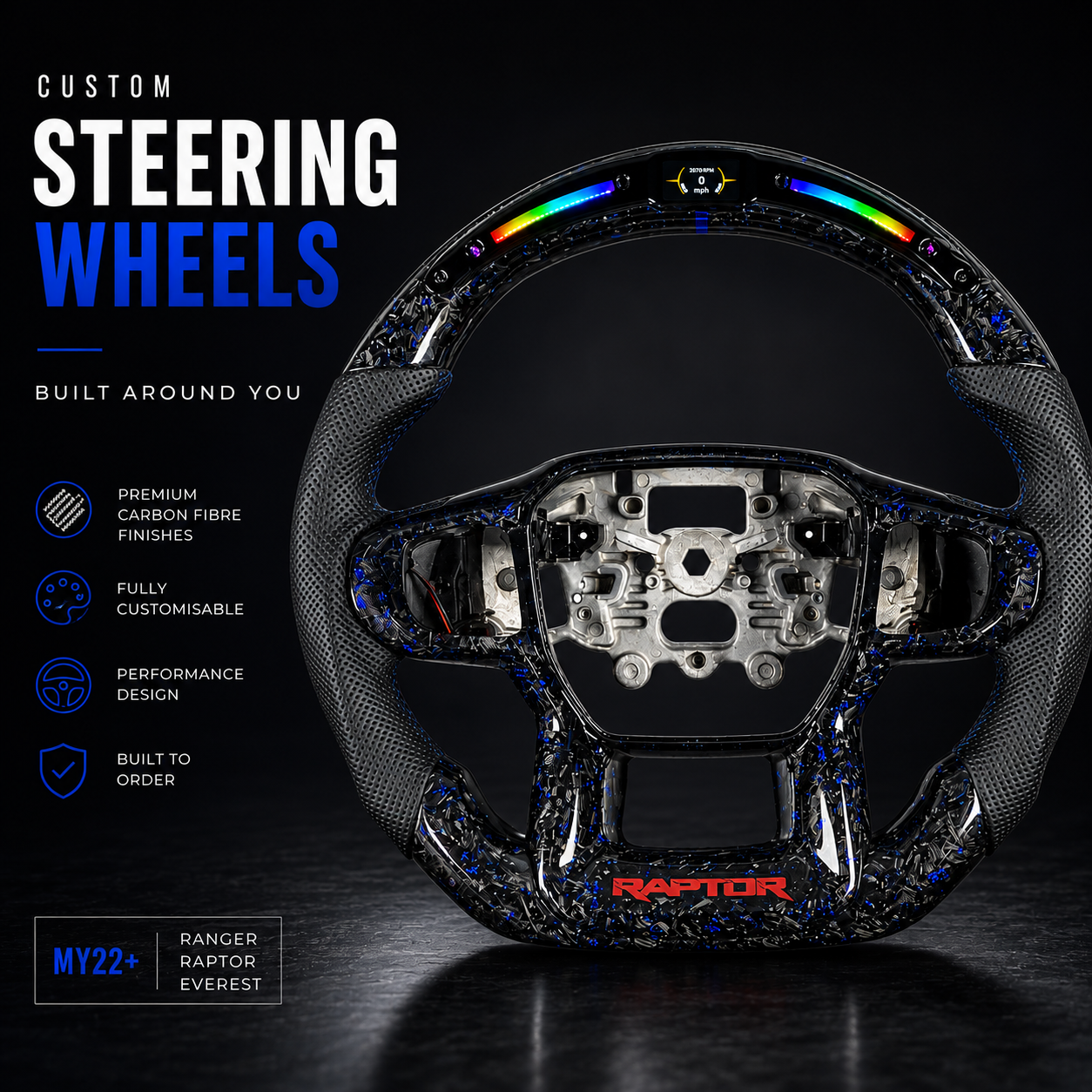 Full Custom Steering wheel (Special Order)