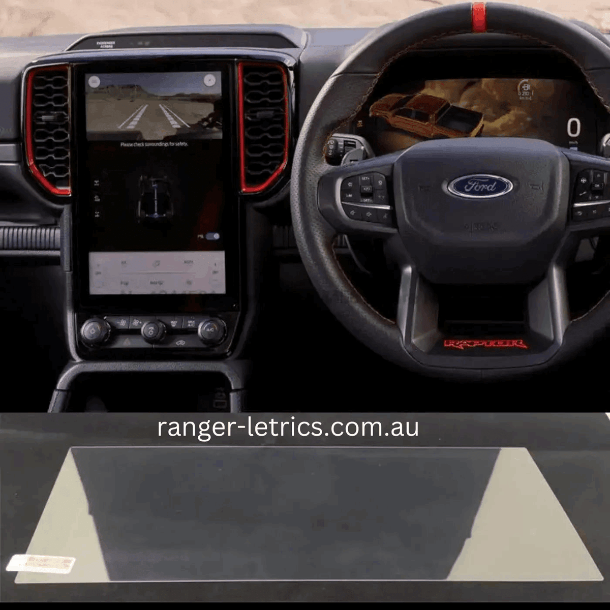 Ranger Raptor Screen Infotainment Screen Protector | Ranger, Ranger Raptor & Everest ...