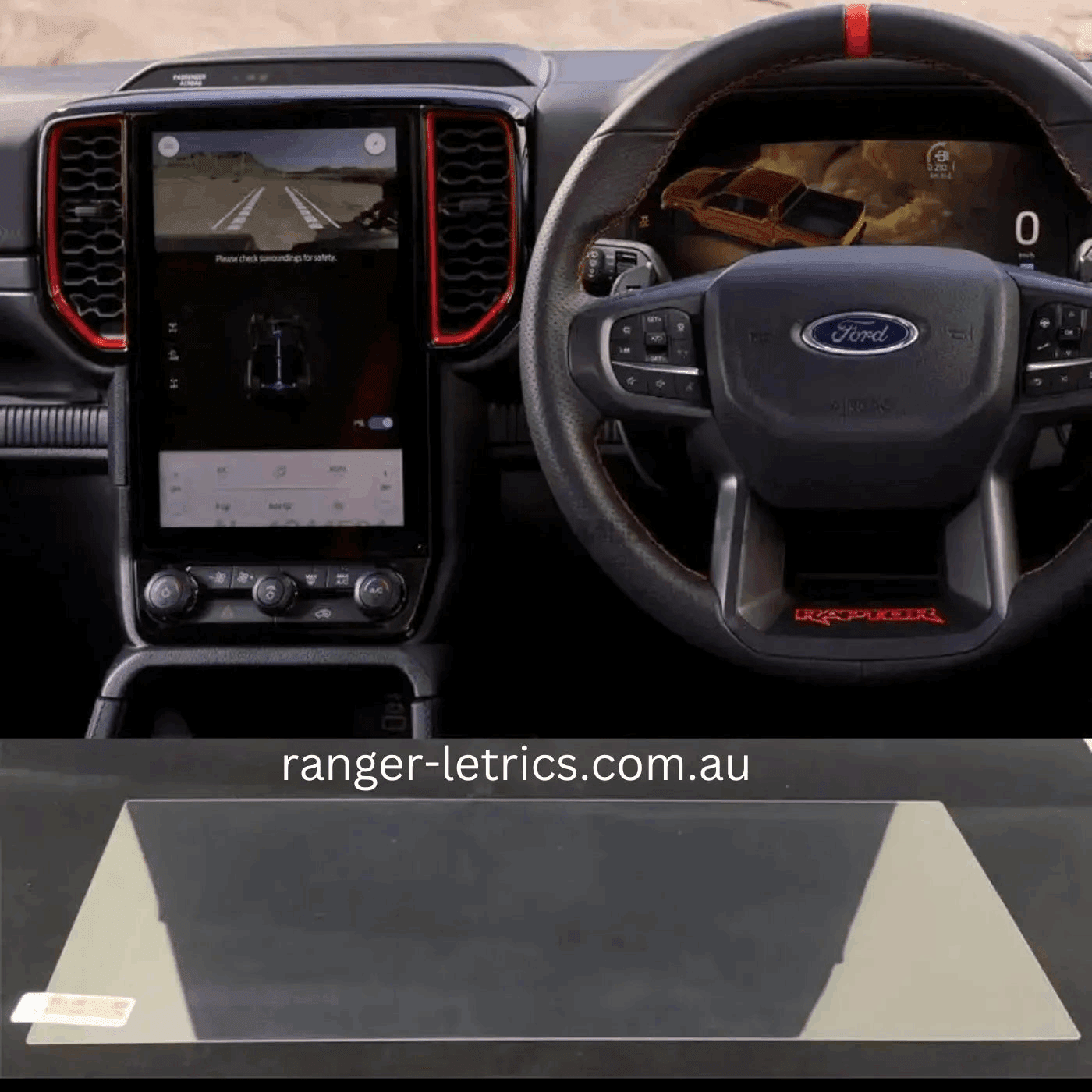 Next-Gen Ranger Screen Protector Ranger Letrics